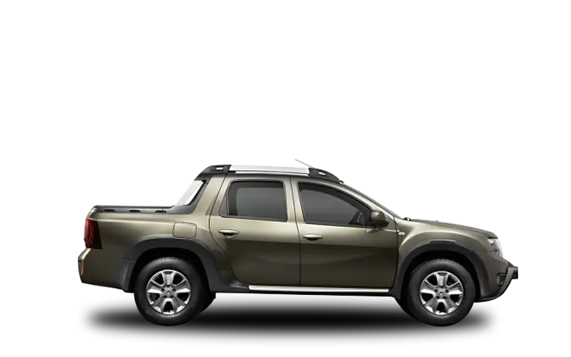 Side View of a Modern Pickup Truck