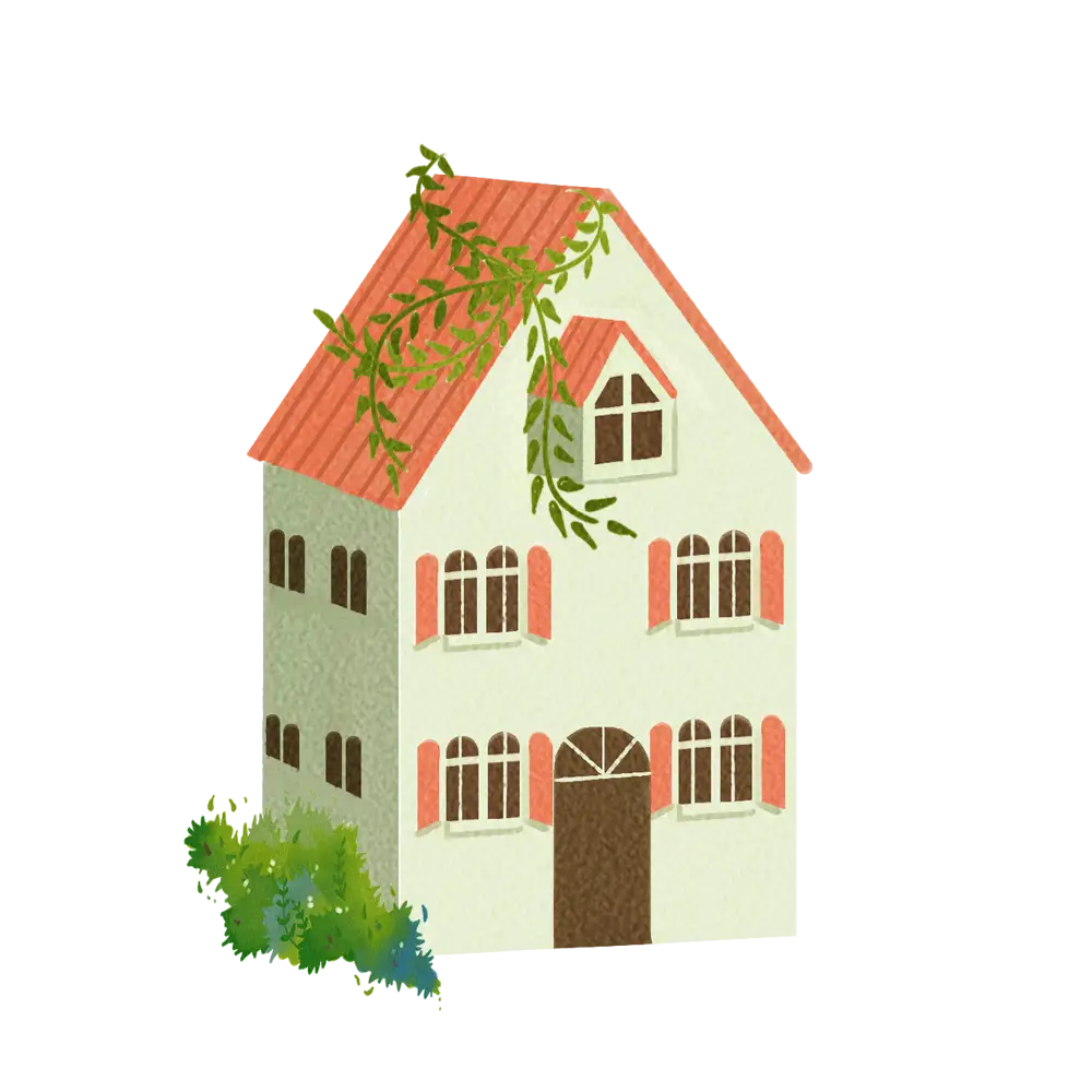 Small Cute Doodle House