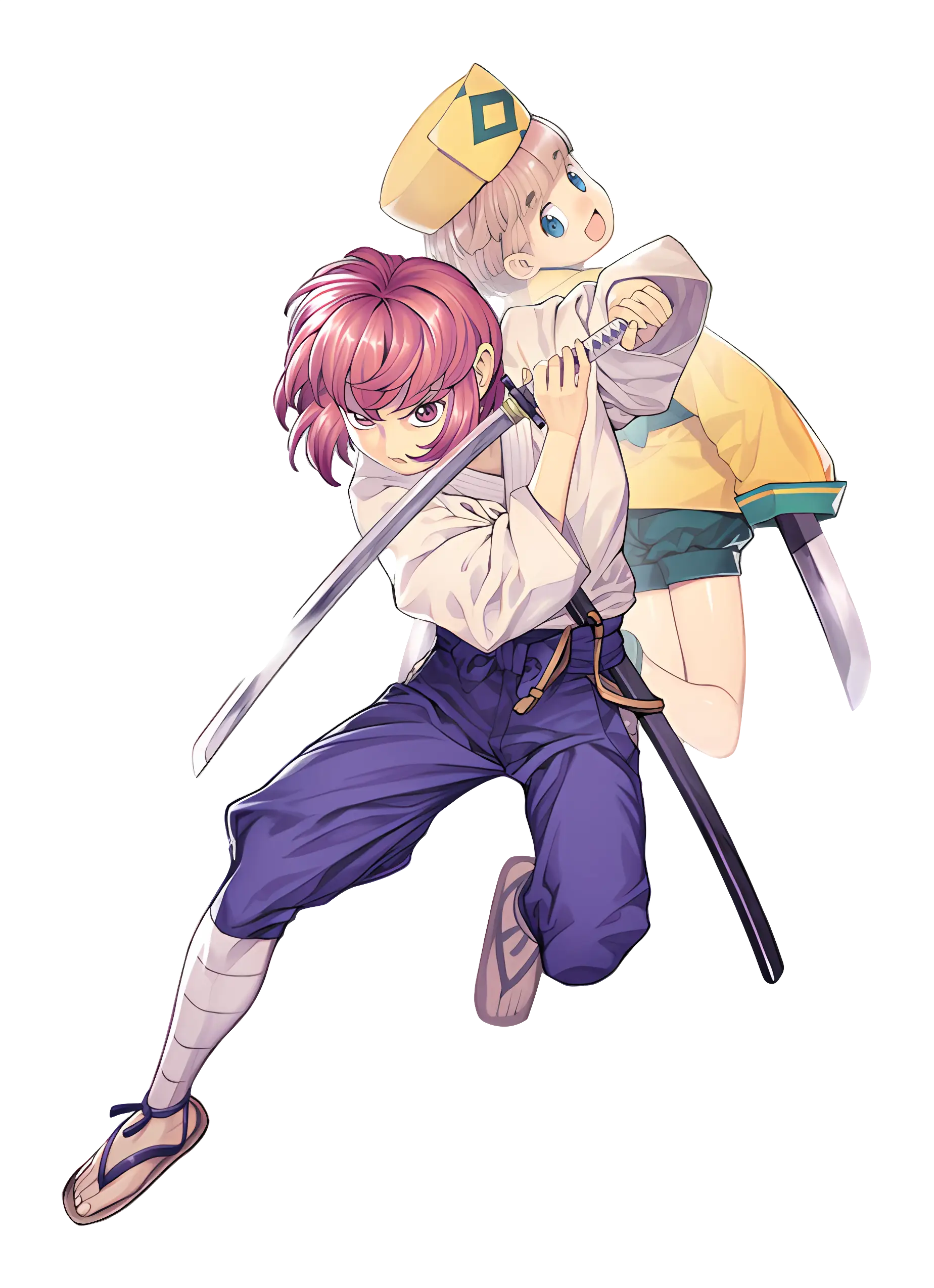 Anime Characters with Sword
