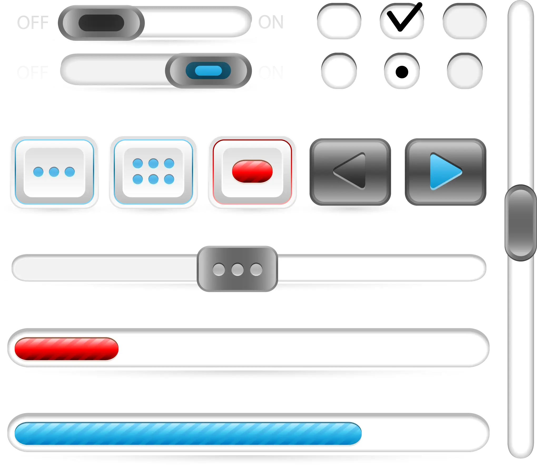 Modern UI Elements for Web Design