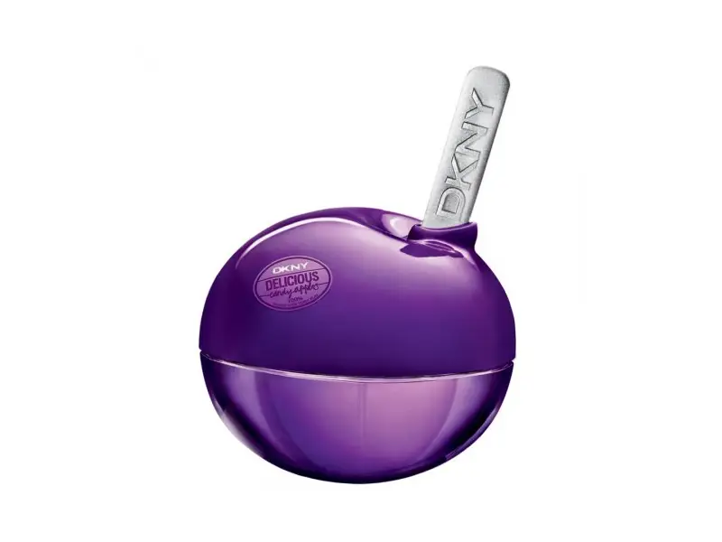 Purple DKNY Perfume Bottle