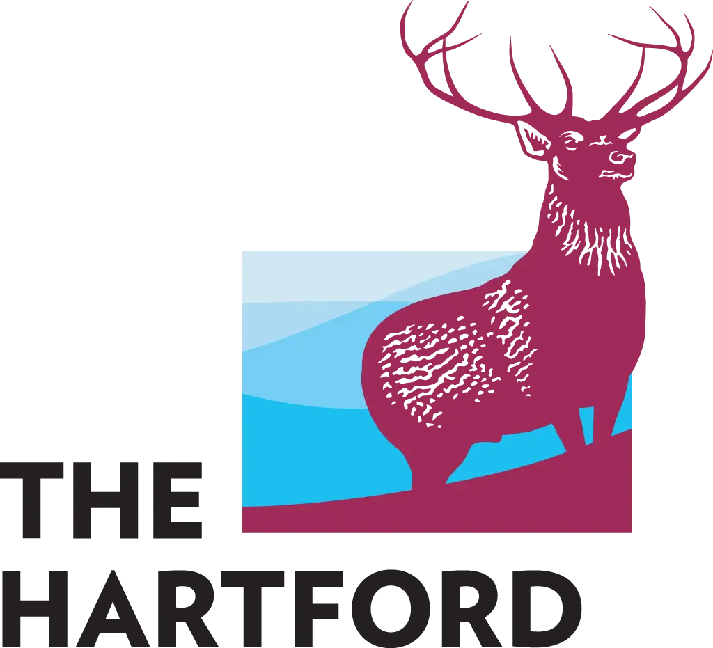The Hartford Logo with Stag Emblem