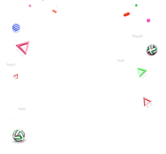 Colorful Confetti Frame