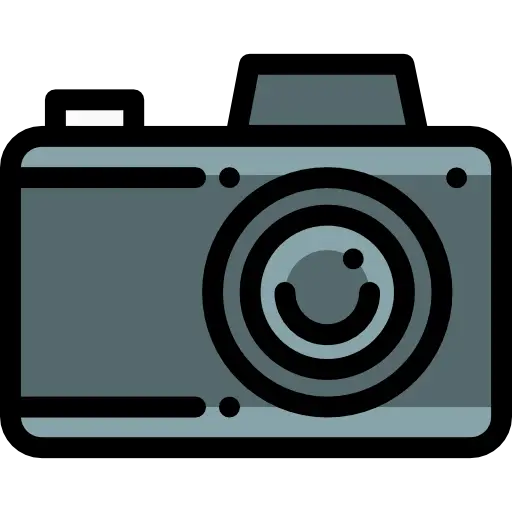 Digital Camera Icon for Photography