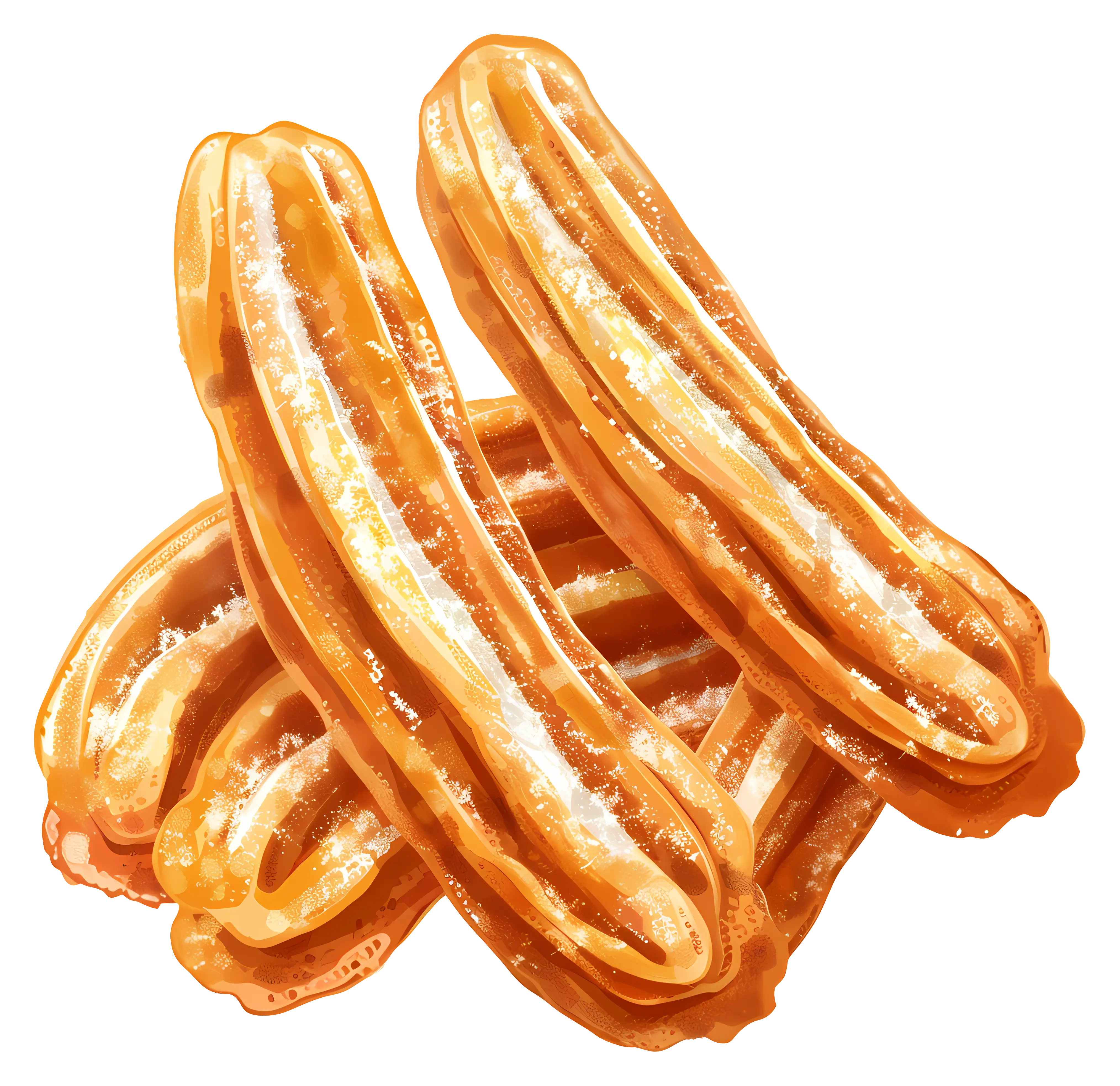 Delicious Churros Illustration