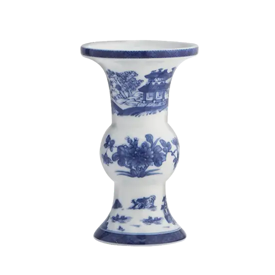 Blue and White Porcelain Vase