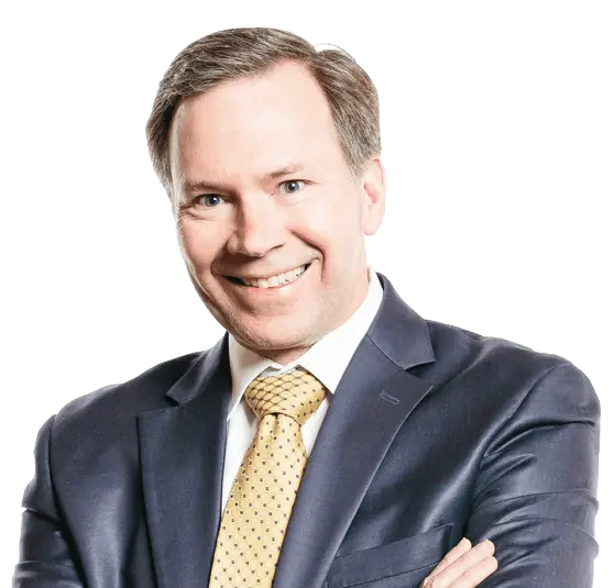 Smiling Man in Suit for Business Representation