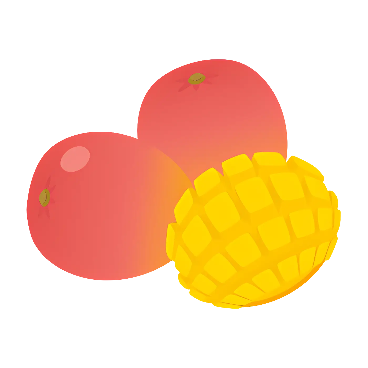 Mango Fruit Illustration
