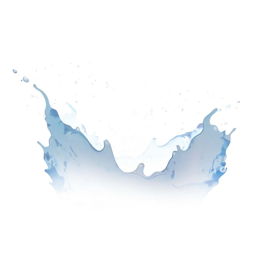 Dynamic Water Splash Illustration
