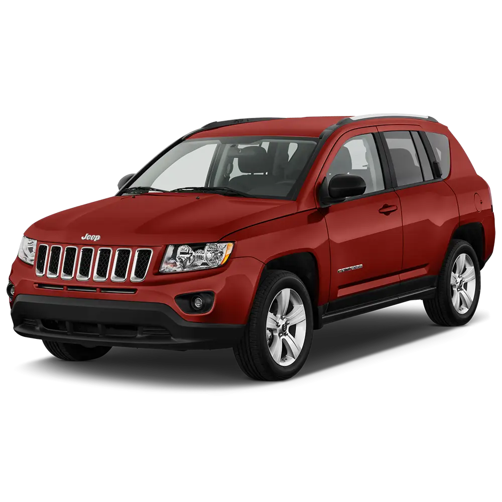 Red Jeep SUV Model