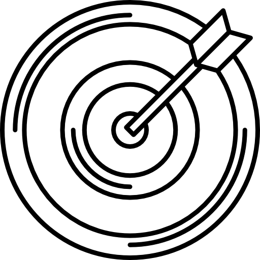 Target with Arrow