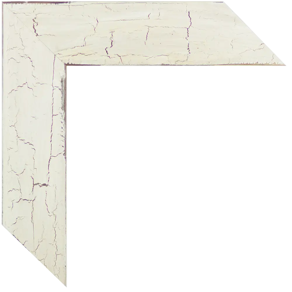 Rustic Wooden Corner Frame for Decoration