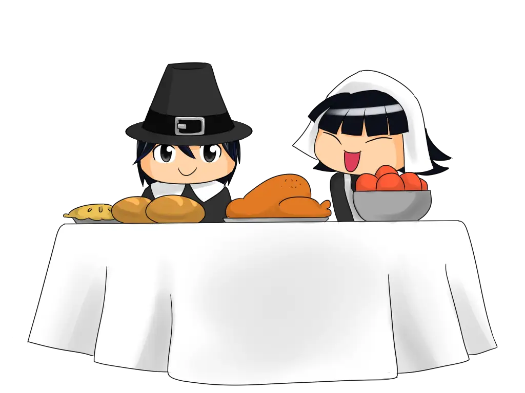 Thanksgiving Dinner with Pilgrims
