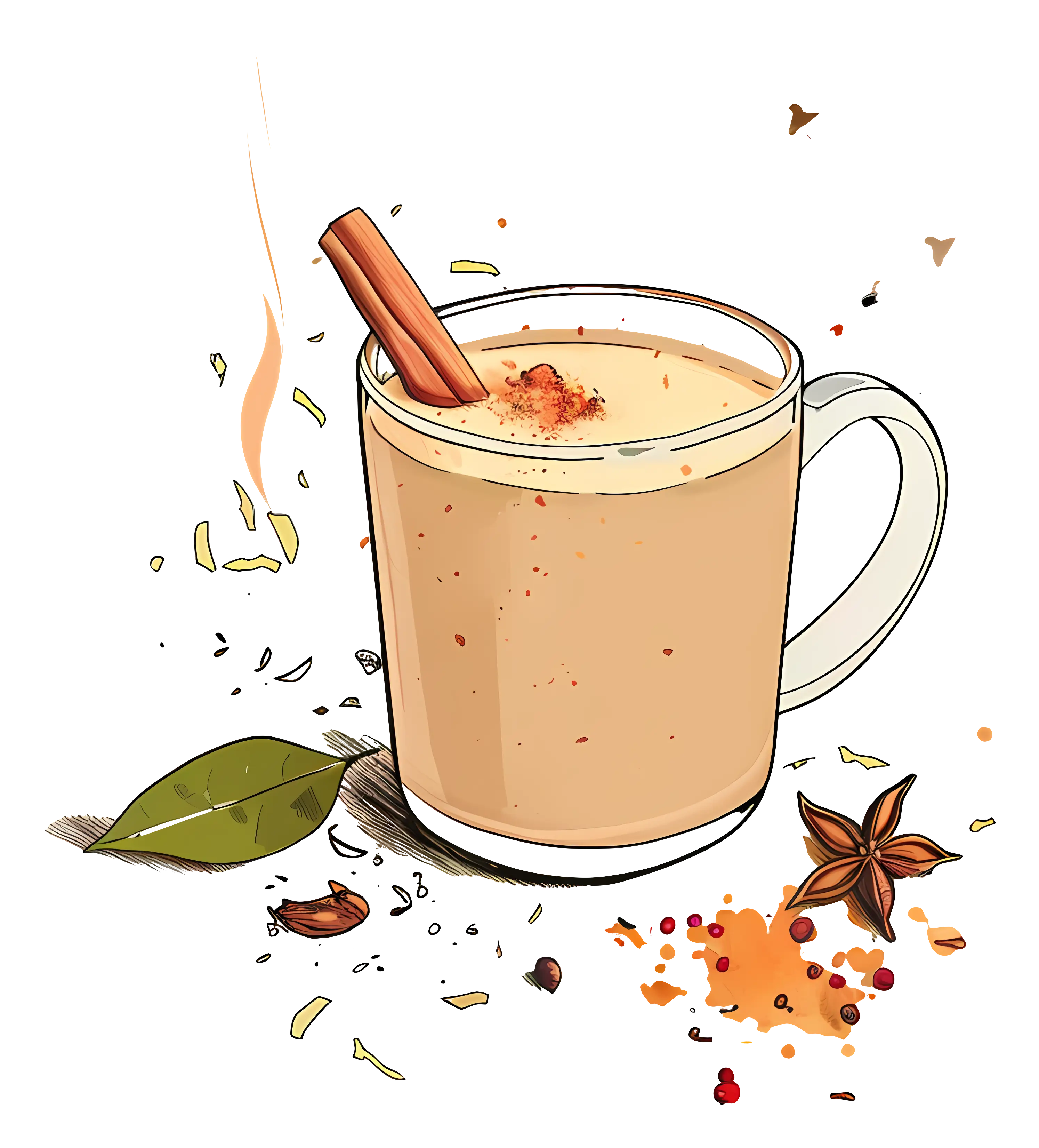 Cup of Chai with Spices
