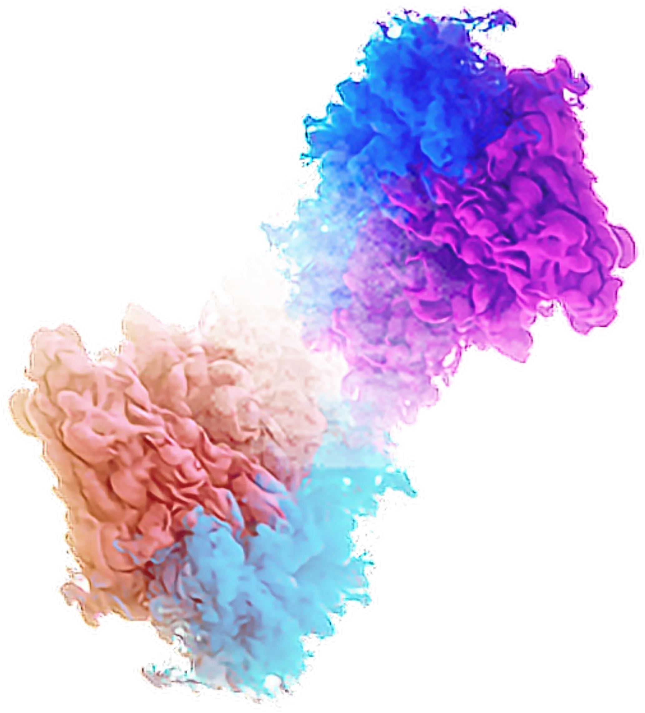 Colorful Smoke Abstract Art