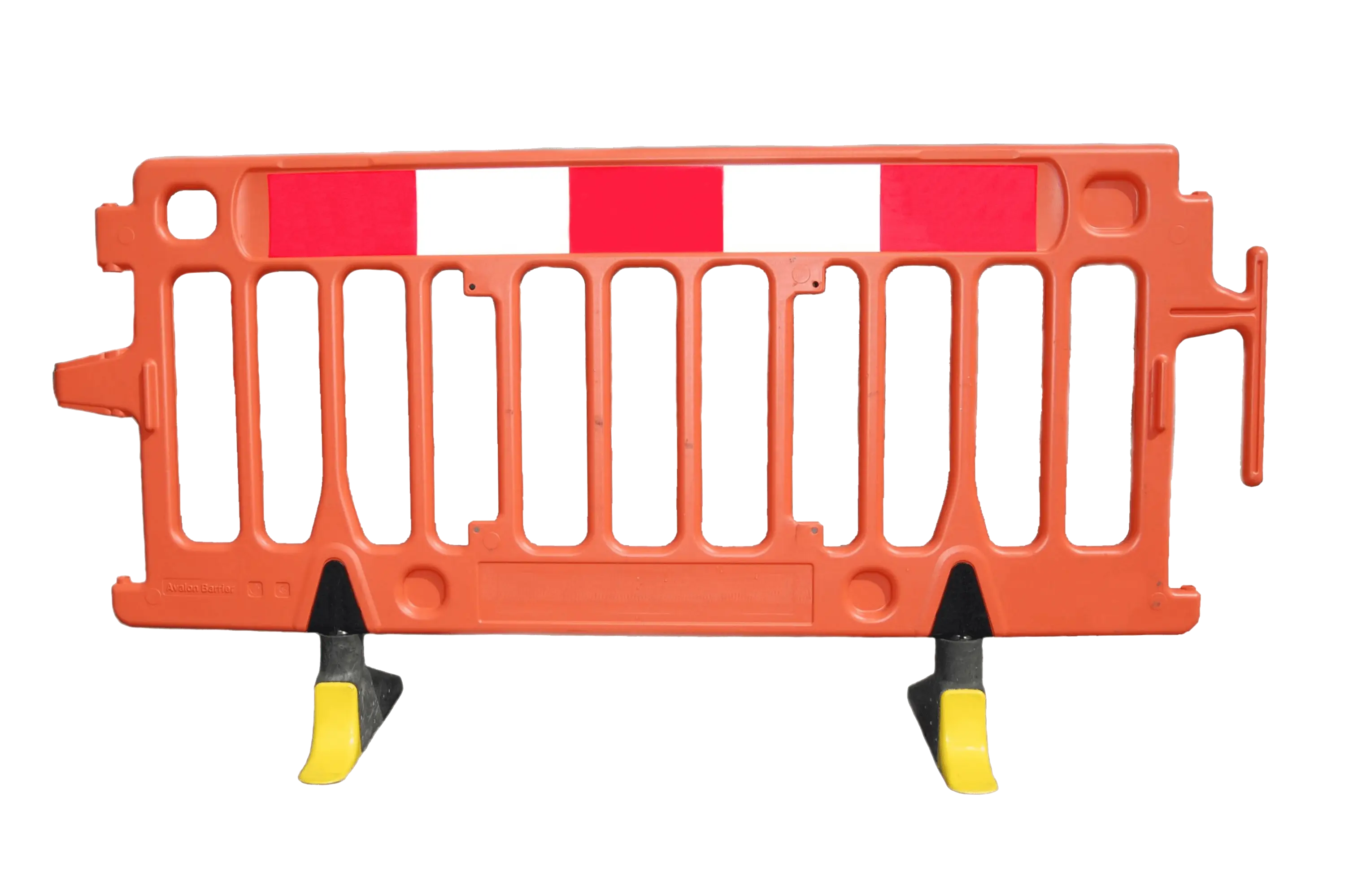 Orange Safety Barrier for Construction Sites