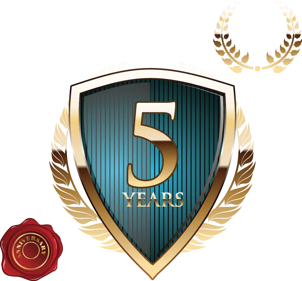 5 Years Anniversary Badge