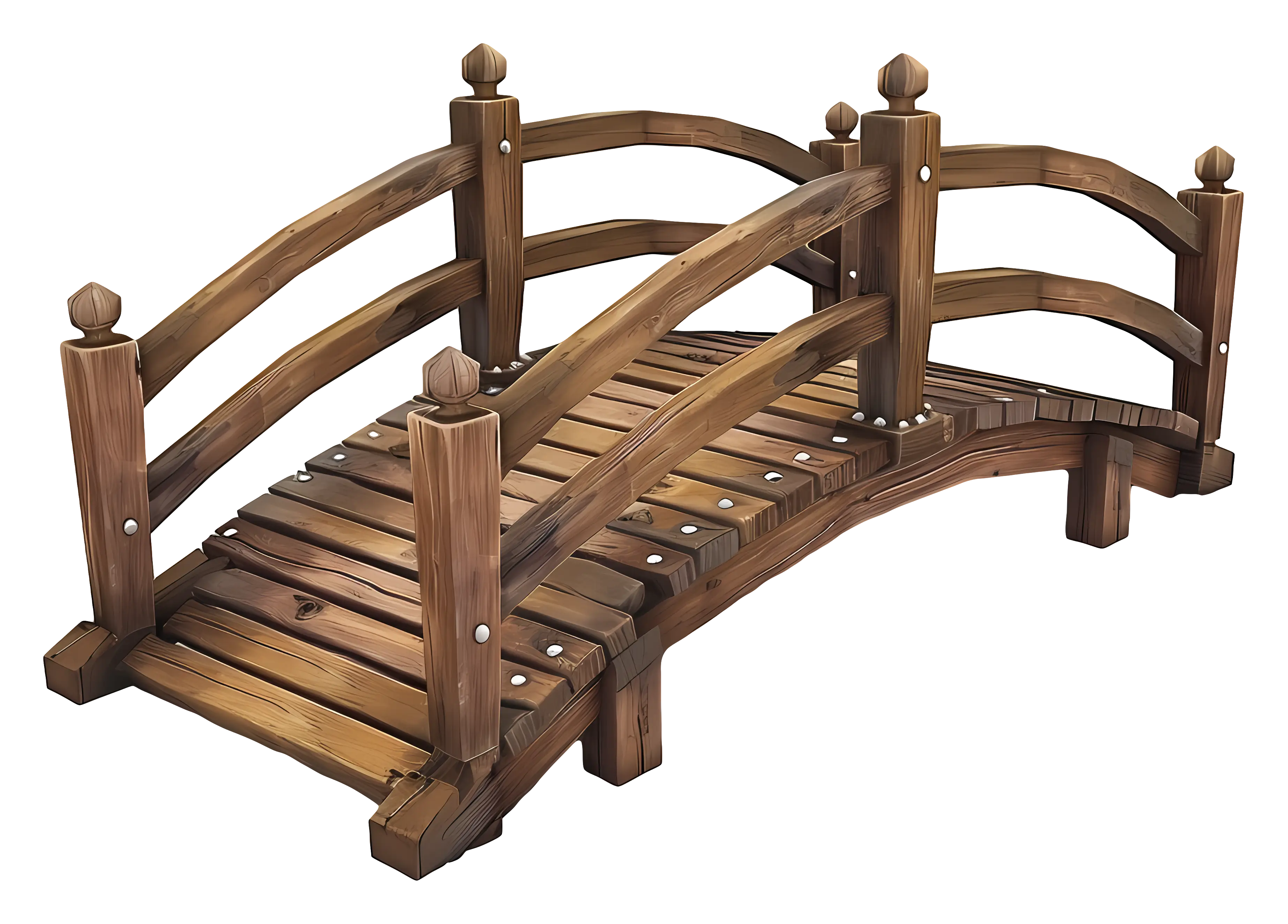 Decorative Wooden Bridge for Garden