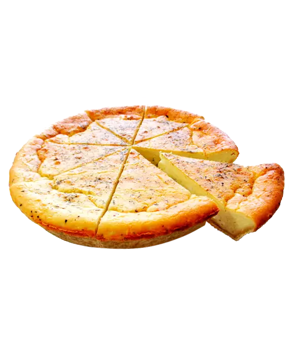 Delicious Sliced Cheese Pizza Dish