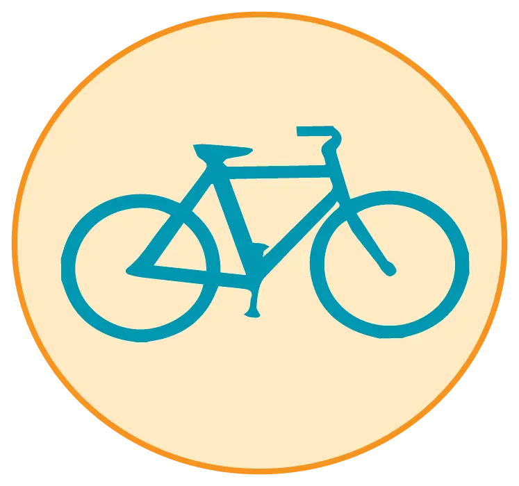 Bicycle Illustration in Minimalist Style