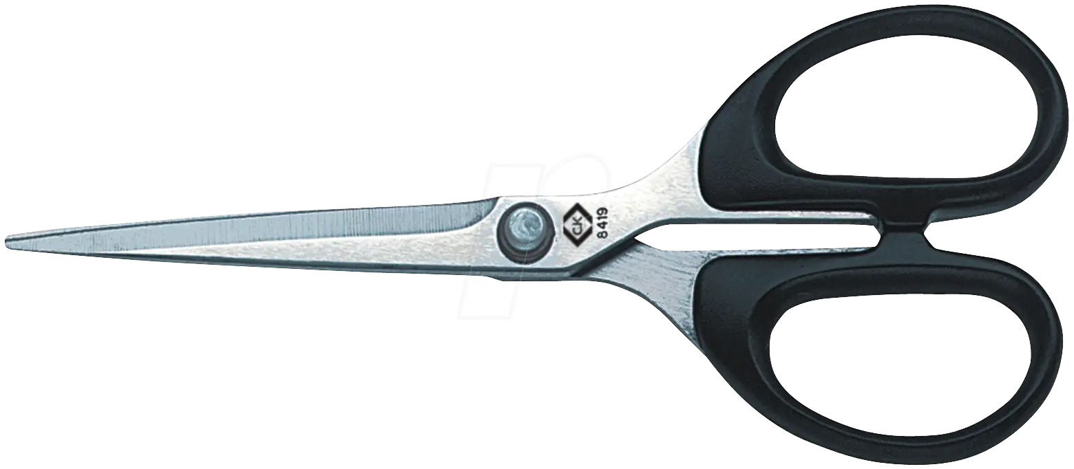 Sharp Black Scissors for Cutting Use