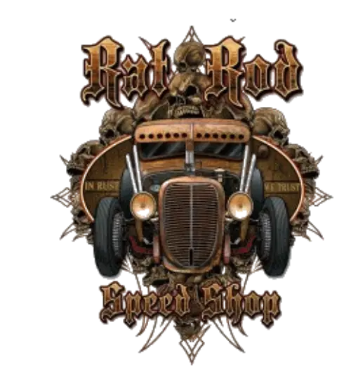 Rat Rod Speed Shop Vintage Car