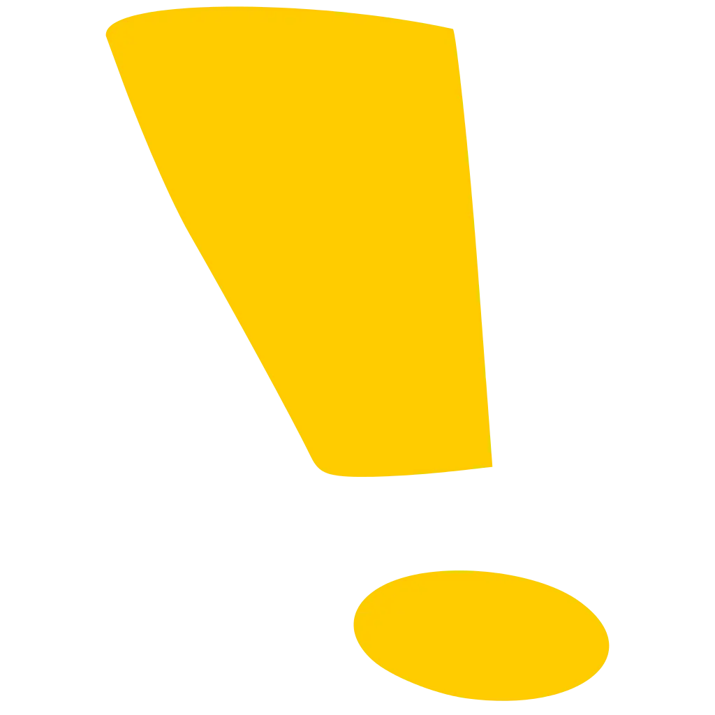 Yellow Exclamation Mark