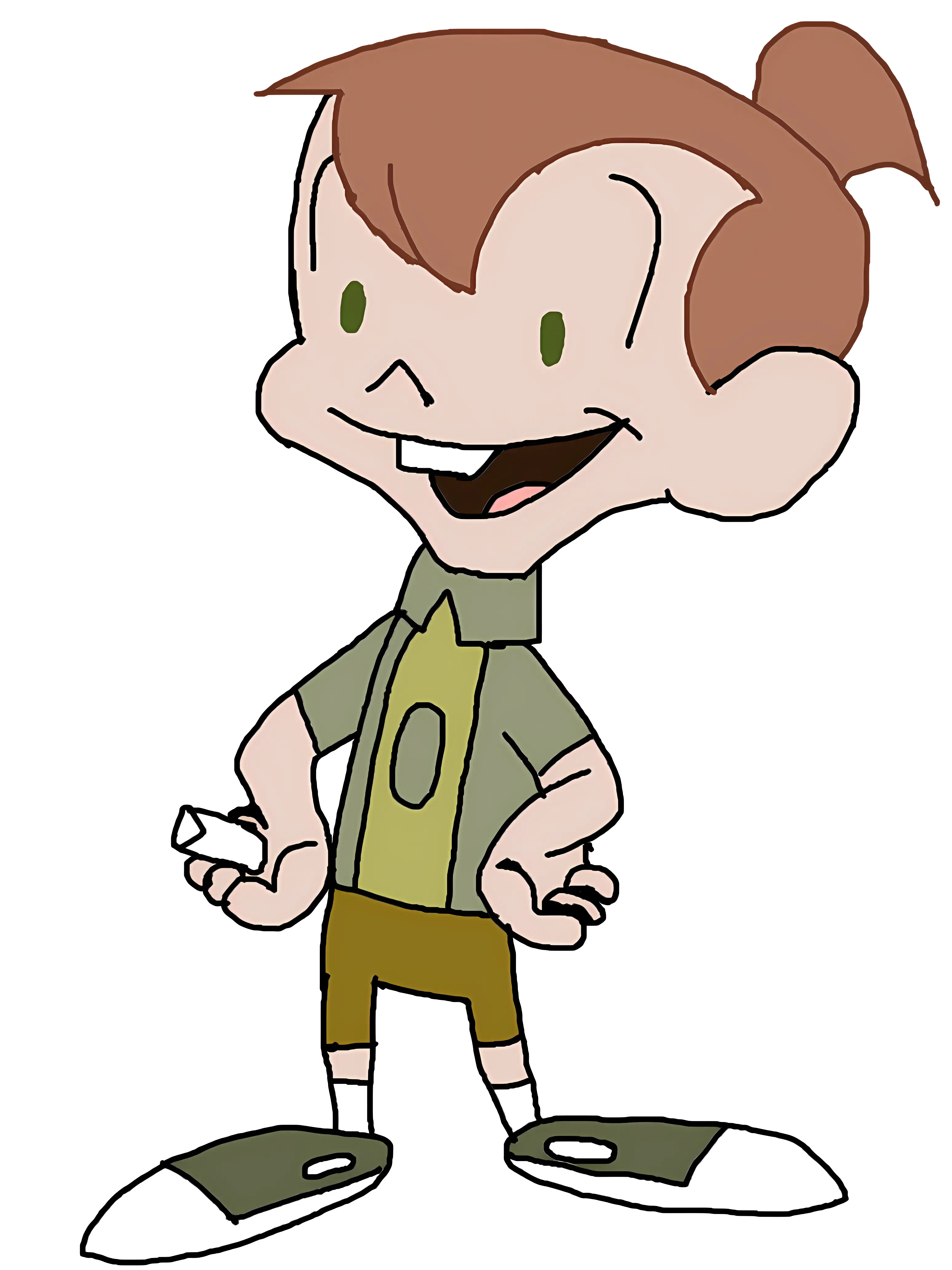 Cartoon boy character