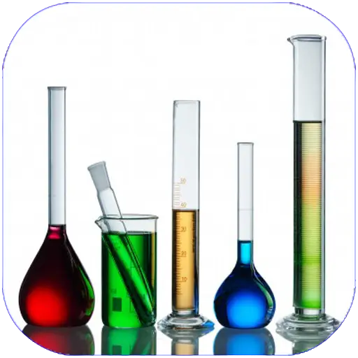 Colorful Laboratory Glassware for Science Experiments