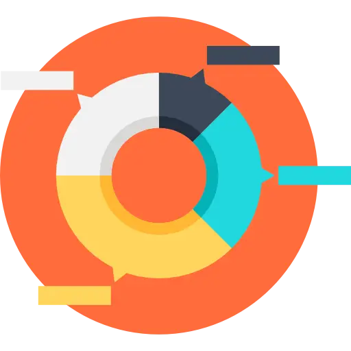 Colorful Pie Chart Diagram