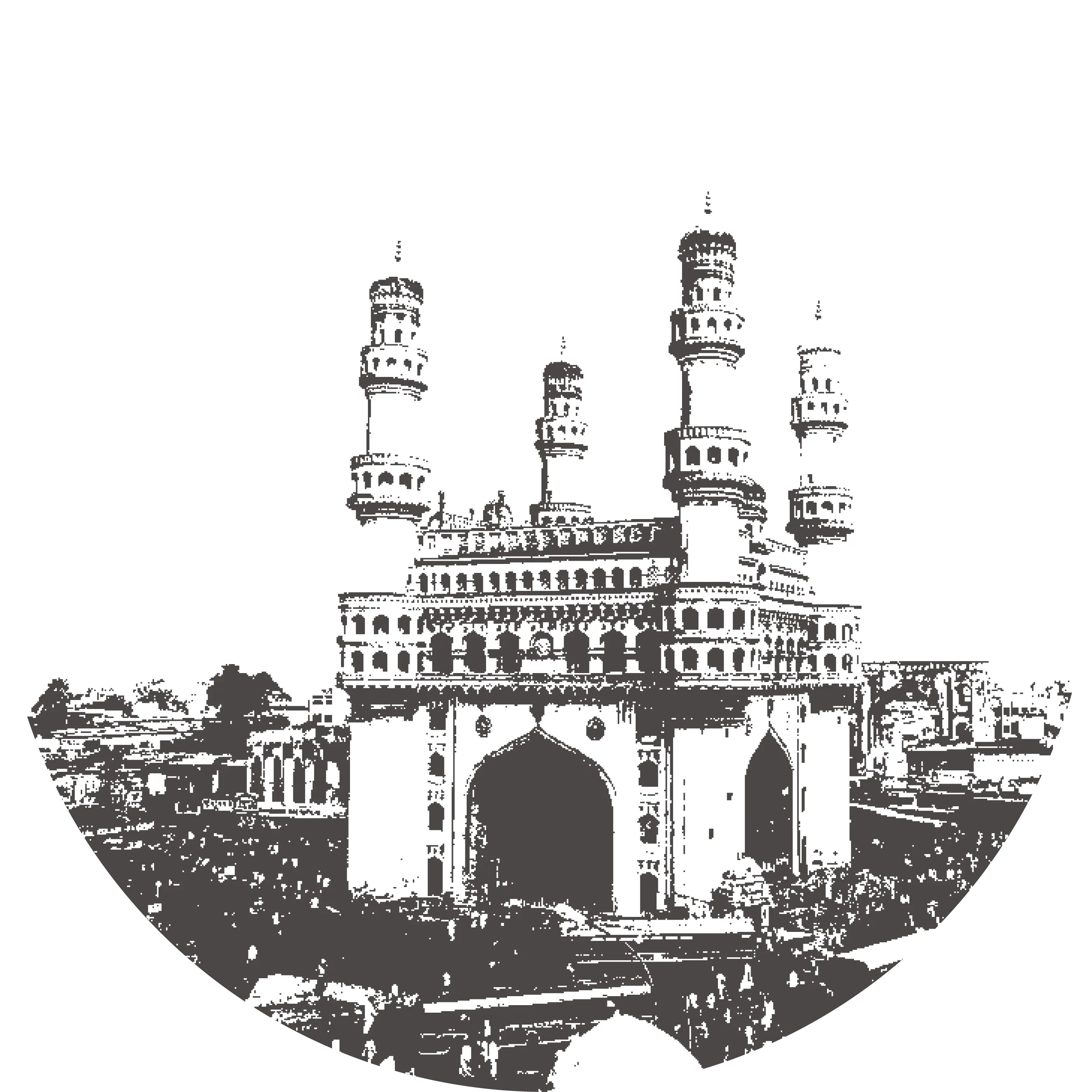Charminar Monument in Hyderabad