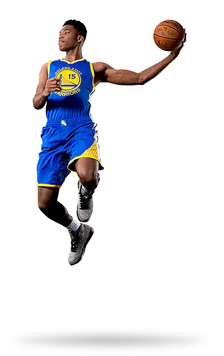 Basketball Player Making a Slam Dunk