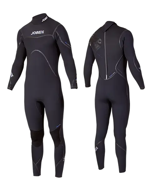 Full-Body Black Wetsuit for Water Activities