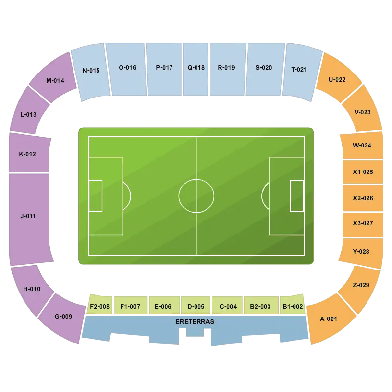 Stadium Seating Chart and Event Layout