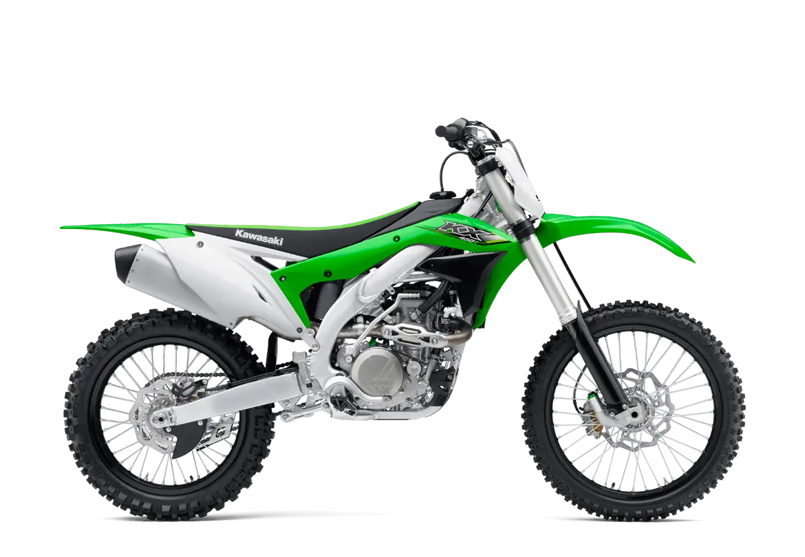 Green Motocross Bike for Off-Road Adventures