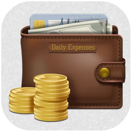 Wallet with Money and Coins