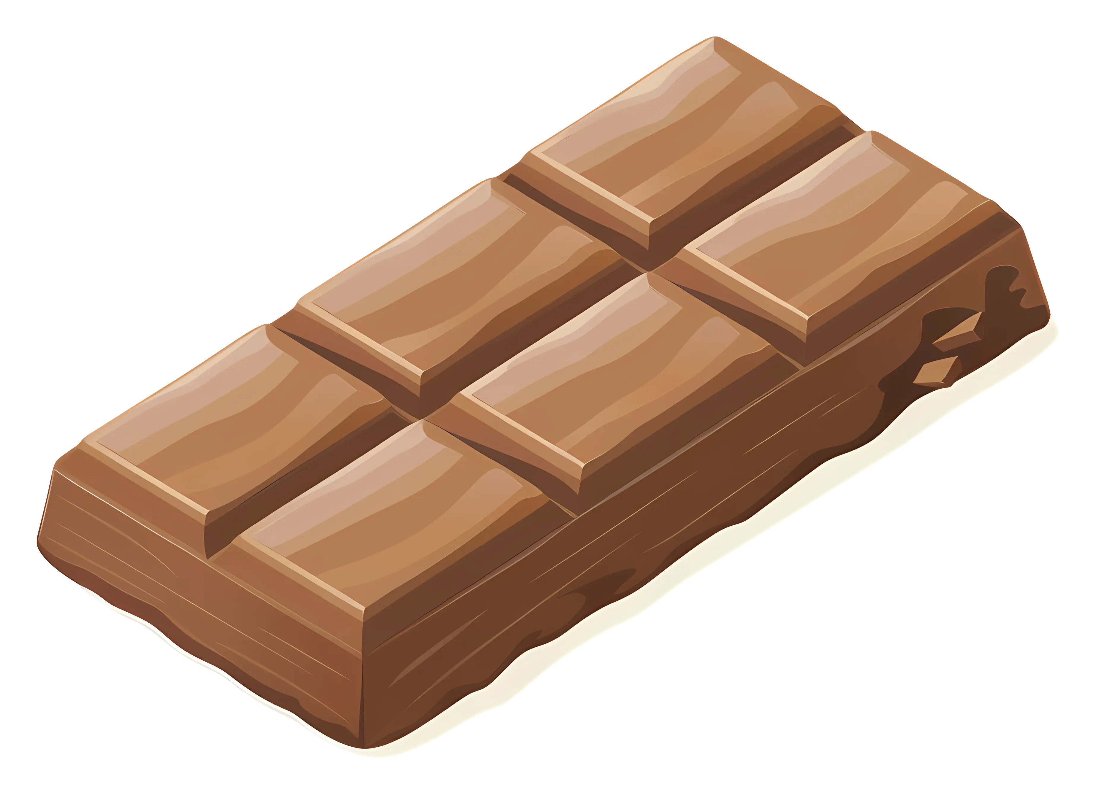 Tasty Chocolate Bar Illustration