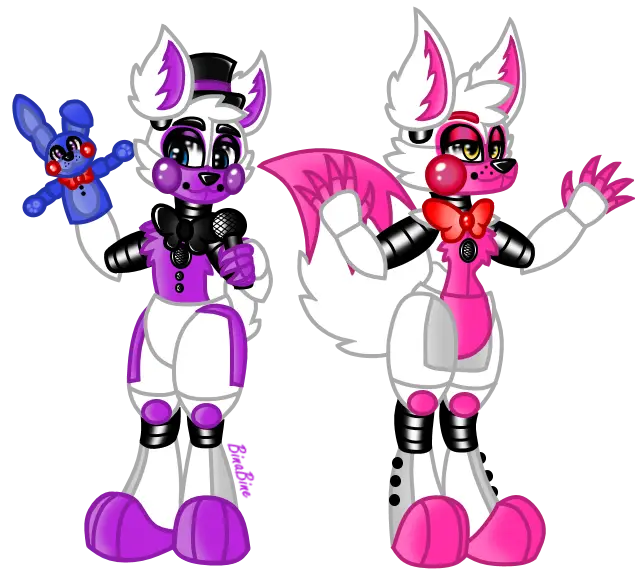 Colorful Animatronic Characters