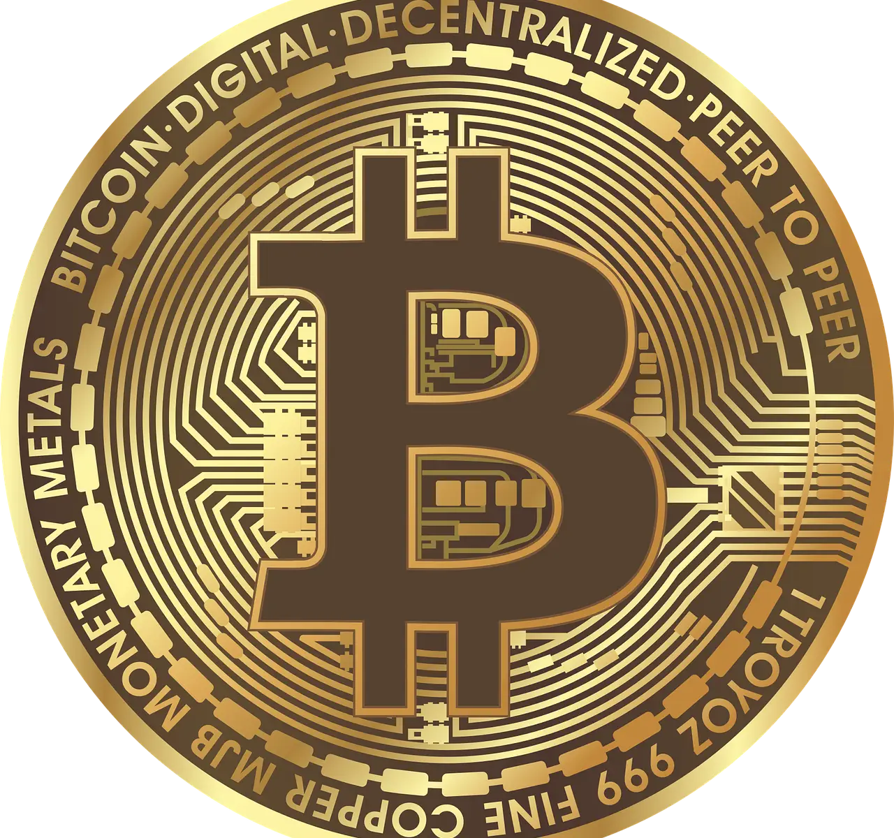 Golden Bitcoin Digital Currency