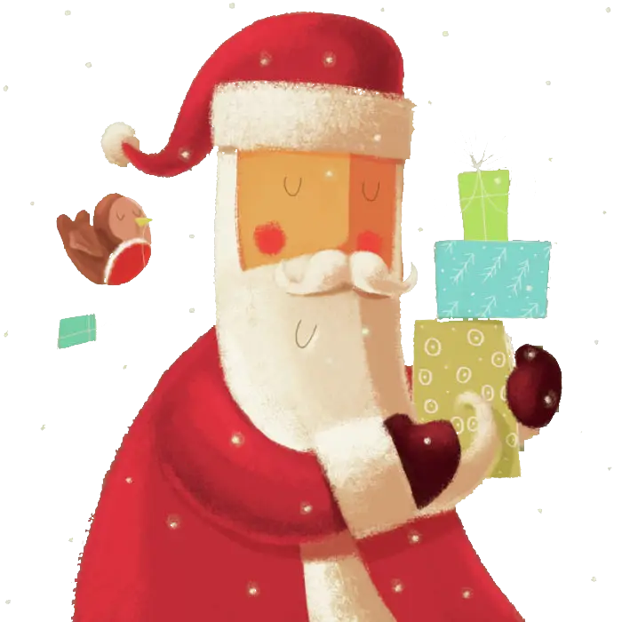 Santa Claus with Gifts