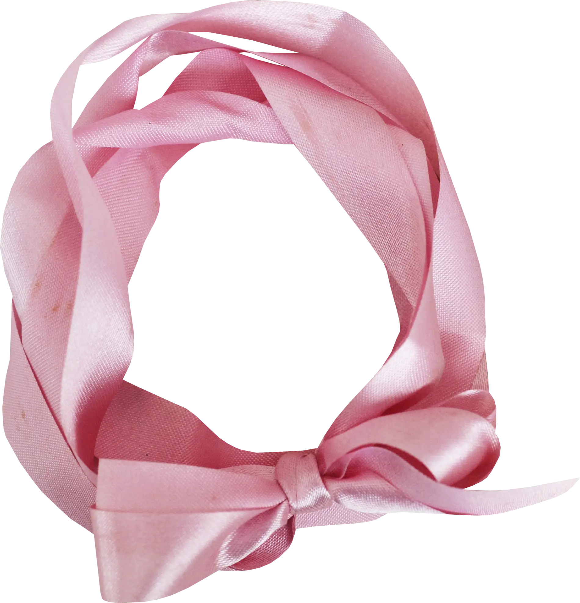 Pink Ribbon Bow Decoration