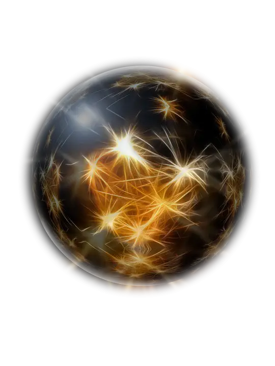 Glowing Energy Sphere