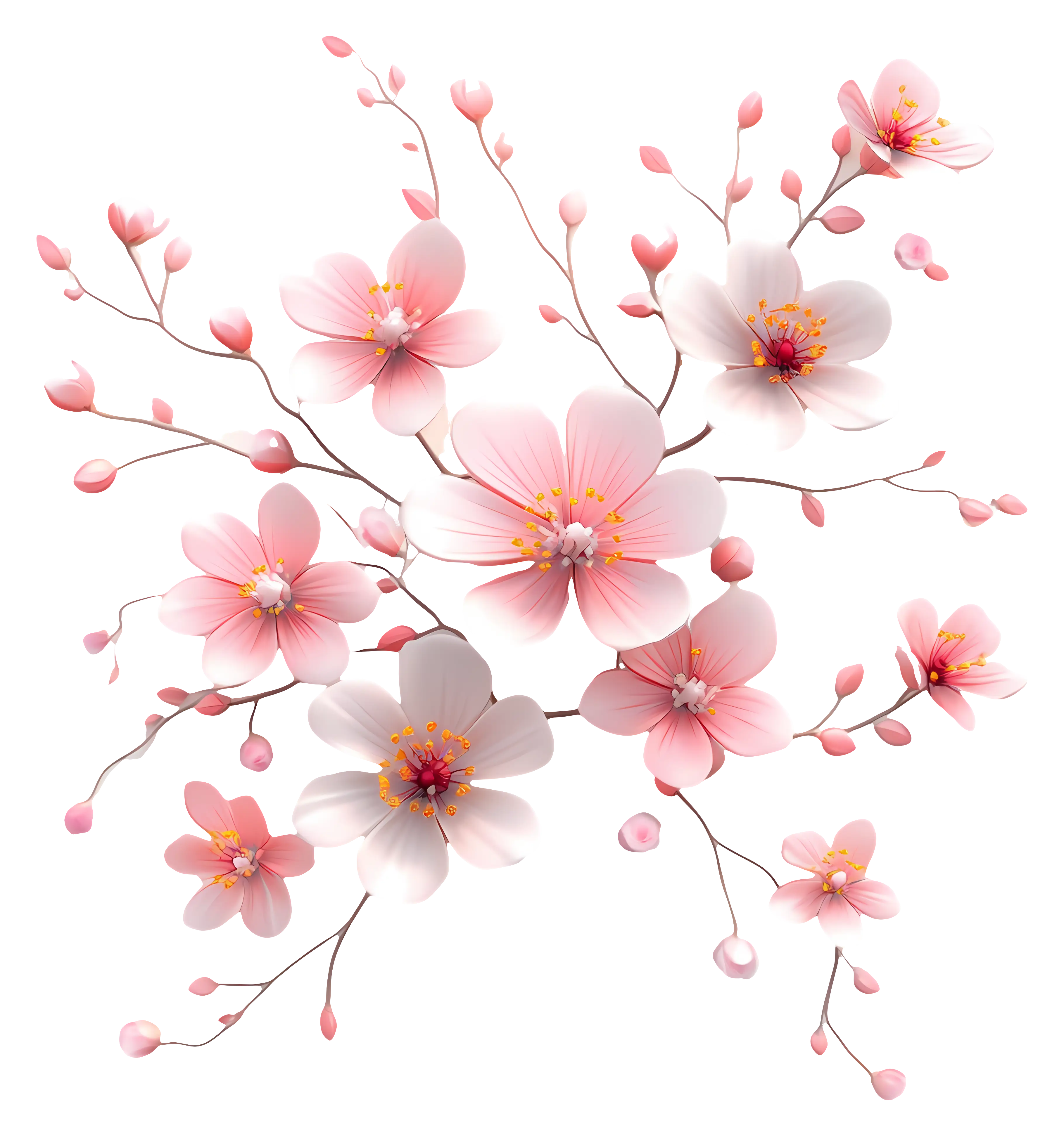 Pink Cherry Blossoms