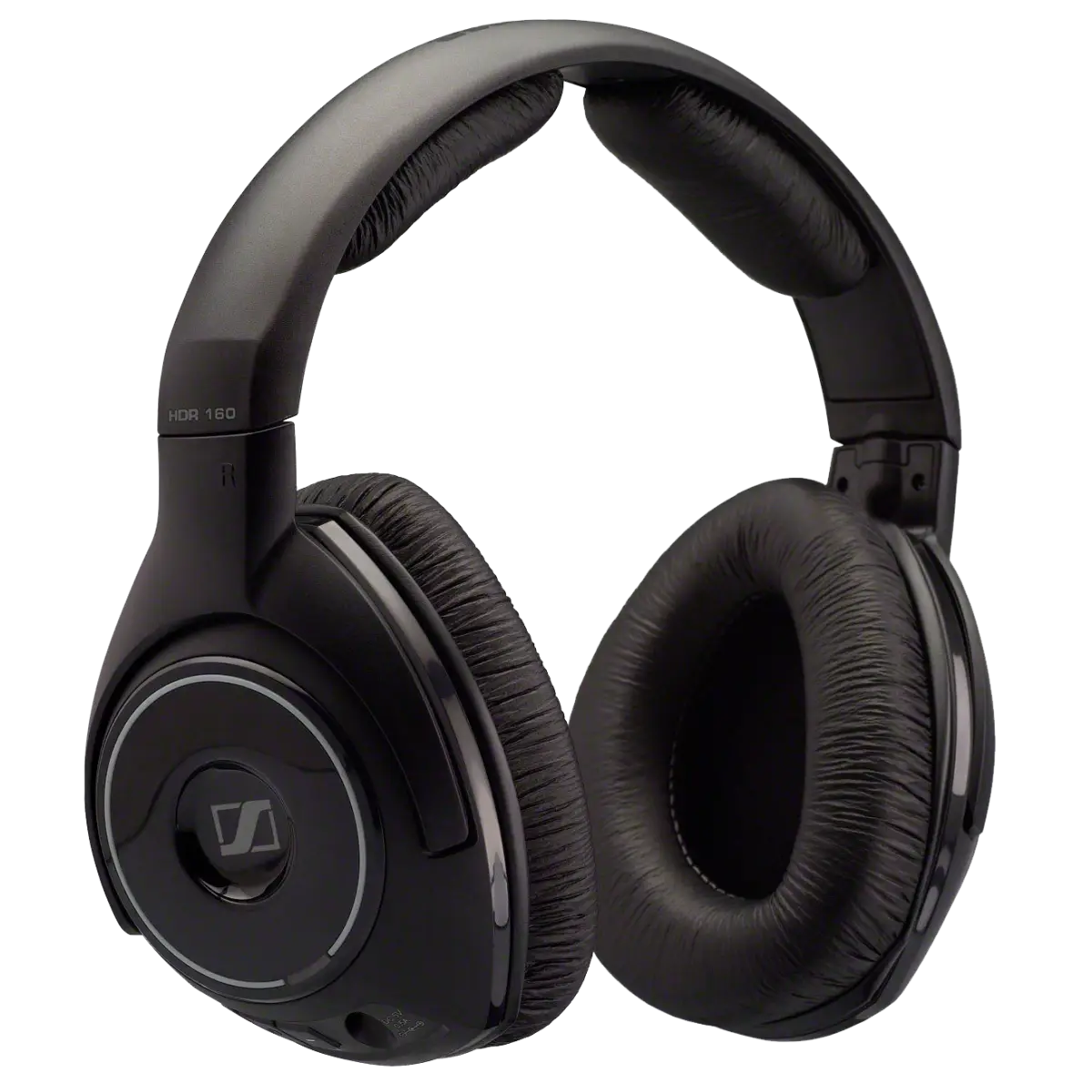 Black Over-Ear Headphones with Adjustable Fit