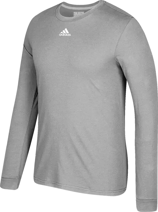 Gray Long Sleeve Shirt for Sportswear