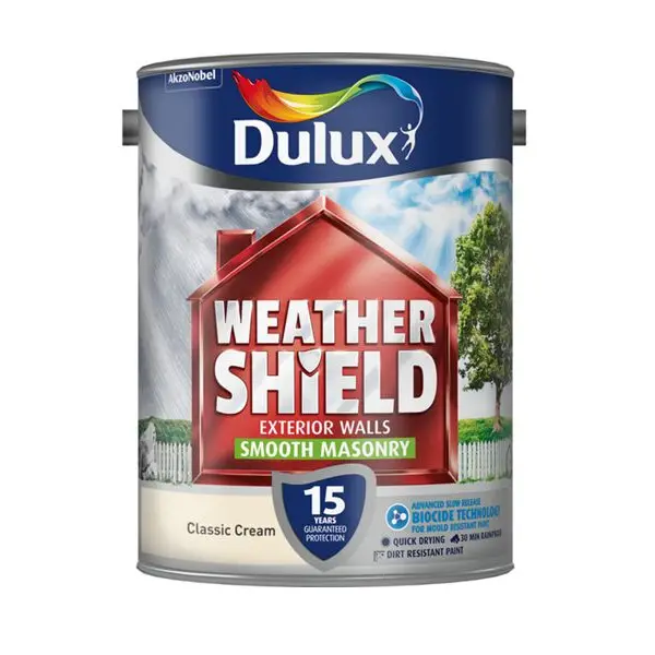 Dulux Weather Shield Exterior Paint Can