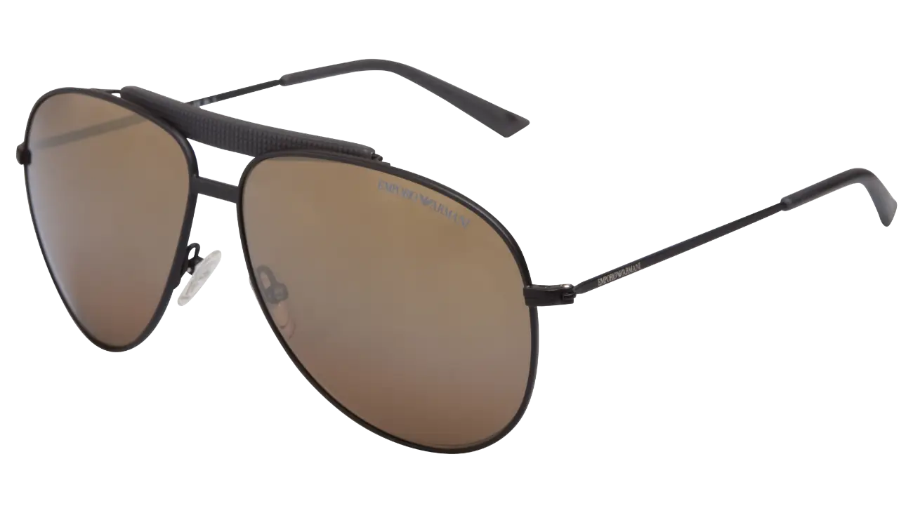 Aviator Sunglasses with Brown Lenses