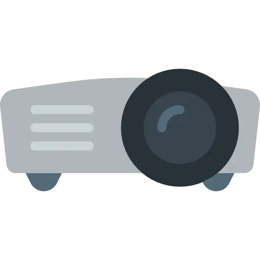 Simple Projector Illustration
