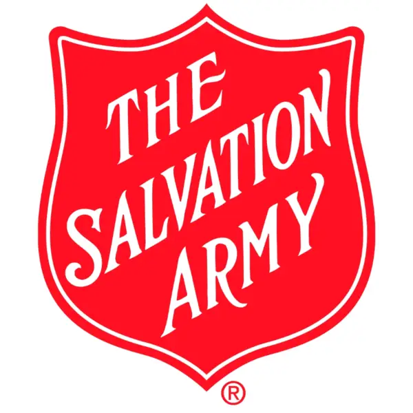 Red Salvation Army Logo for Charity Representation