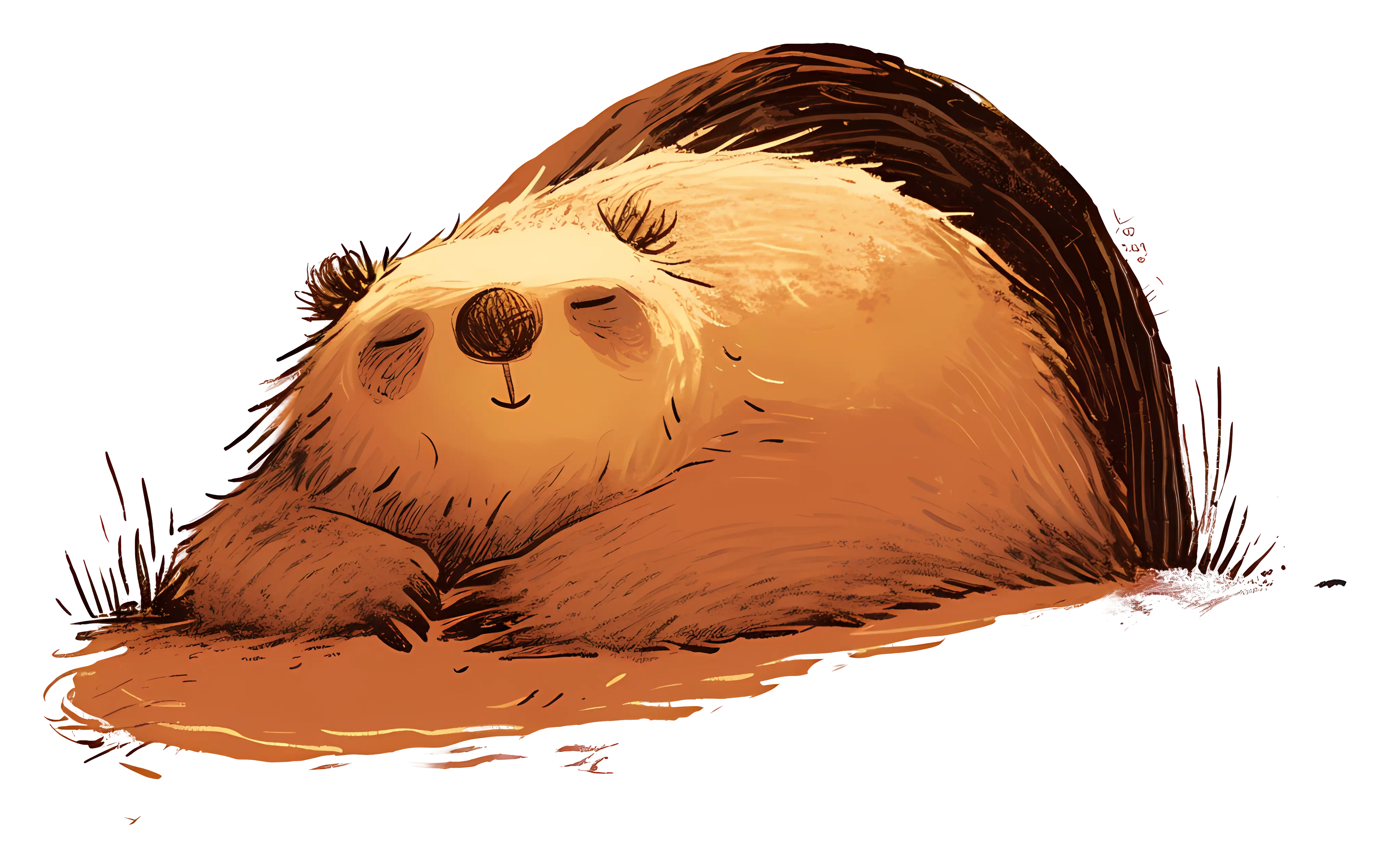 Sleeping Bear in the Wild